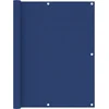 Image de vidaXL - Balkonscherm - 120x300 - cm - oxford - stof - blauw