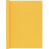 Image de vidaXL - Balkonscherm - 120x400 - cm - oxford - stof - geel