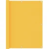 Image de vidaXL - Balkonscherm - 120x500 - cm - oxford - stof - geel
