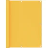 Image de vidaXL - Balkonscherm - 120x600 - cm - oxford - stof - geel