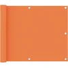 Image de vidaXL - Balkonscherm - 75x300 - cm - oxford - stof - oranje