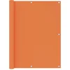 Image de vidaXL - Balkonscherm - 120x500 - cm - oxford - stof - oranje