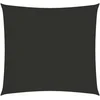 Image de vidaXL - Zonnescherm - vierkant - 4,5x4,5 - m - oxford - stof - antracietkleurig