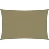 Image de vidaXL - Zonnescherm - rechthoekig - 2x4,5 - m - oxford - stof - beige