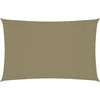 Image de vidaXL - Zonnescherm - rechthoekig - 2x5 - m - oxford - stof - beige