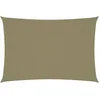 Image de vidaXL - Zonnescherm - rechthoekig - 2,5x4,5 - m - oxford - stof - beige