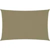Image de vidaXL - Zonnescherm - rechthoekig - 2,5x5 - m - oxford - stof - beige