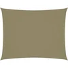 Image de vidaXL - Zonnescherm - rechthoekig - 3x4 - m - oxford - stof - beige