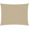 Image de vidaXL - Zonnescherm - rechthoekig - 3,5x5 - m - oxford - stof - beige
