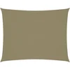 Image de vidaXL - Zonnescherm - rechthoekig - 6x8 - m - oxford - stof - beige