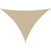 Image de vidaXL - Zonnescherm - driehoekig - 4x5x5 - m - oxford - stof - beige