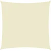 Image de vidaXL - Zonnescherm - vierkant - 2,5x2,5 - m - oxford - stof - crèmekleurig