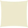 Image de vidaXL - Zonnescherm - vierkant - 4,5x4,5 - m - oxford - stof - crèmekleurig