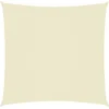 Image de vidaXL - Zonnescherm - vierkant - 6x6 - m - oxford - stof - crèmekleurig