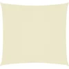 Image de vidaXL - Zonnescherm - rechthoekig - 2x2,5 - m - oxford - stof - crèmekleurig