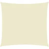 Image de vidaXL - Zonnescherm - rechthoekig - 2,5x3 - m - oxford - stof - crèmekleurig