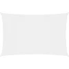 Image de vidaXL - Zonnescherm - rechthoekig - 2,5x5 - m - oxford - stof - wit
