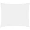 Image de vidaXL - Zonnescherm - rechthoekig - 6x8 - m - oxford - stof - wit