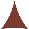 Image de vidaXL - Zonnescherm - driehoekig - 5x7x7 - m - oxford - stof - terracottakleurig