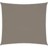 Image de vidaXL - Zonnescherm - rechthoekig - 2,5x3 - m - oxford - stof - taupe