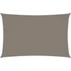 Image de vidaXL - Zonnescherm - rechthoekig - 2,5x5 - m - oxford - stof - taupe