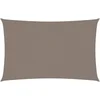 Image de vidaXL - Zonnescherm - rechthoekig - 3x6 - m - oxford - stof - taupe