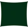 Image de vidaXL - Zonnescherm - vierkant - 3x3 - m - oxford - stof - donkergroen