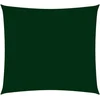 Image de vidaXL - Zonnescherm - vierkant - 4,5x4,5 - m - oxford - stof - donkergroen