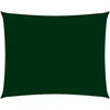 Image de vidaXL - Zonnescherm - rechthoekig - 3,5x5 - m - oxford - stof - donkergroen