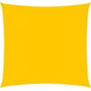 Image de vidaXL - Zonnescherm - vierkant - 3,6x3,6 - m - oxford - stof - geel