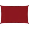 Image de vidaXL - Zonnescherm - rechthoekig - 2x4,5 - m - oxford - stof - rood