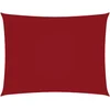 Image de vidaXL - Zonnescherm - rechthoekig - 2,5x3 - m - oxford - stof - rood