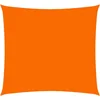 Image de vidaXL - Zonnescherm - vierkant - 3,6x3,6 - m - oxford - stof - oranje