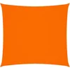 Image de vidaXL - Zonnescherm - vierkant - 7x7 - m - oxford - stof - oranje