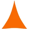Image de vidaXL - Zonnescherm - driehoekig - 5x6x6 - m - oxford - stof - oranje