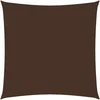 Image de vidaXL - Zonnescherm - vierkant - 4,5x4,5 - m - oxford - stof - bruin