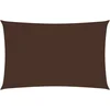 Image de vidaXL - Zonnescherm - rechthoekig - 2,5x5 - m - oxford - stof - bruin