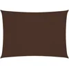 Image de vidaXL - Zonnescherm - rechthoekig - 3,5x4,5 - m - oxford - stof - bruin