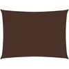 Image de vidaXL - Zonnescherm - rechthoekig - 5x6 - m - oxford - stof - bruin