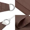Image de vidaXL Zonnescherm rechthoekig 5x7 m oxford stof bruin