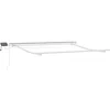 Image de vidaXL - Zonnescherm - Frame - Wit - 300 - x - 250 - cm - Aluminium