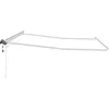 Image de vidaXL - Zonnescherm - Frame - Wit - 400 - × - 300 - cm - Aluminium