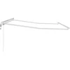 Image de vidaXL - Zonnescherm - Frame - Wit - 300 - x - 250 - cm - Aluminium