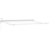 Image de vidaXL - Zonnescherm - Frame - Wit - 450 - × - 300 - cm - Aluminium