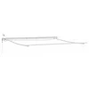 Image de vidaXL - Zonnescherm - Frame - Wit - 450 - × - 350 - cm - Aluminium