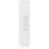 Image de vidaXL - Badkamerkast - 30x30x179 - cm - spaanplaat - wit