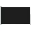 Image de vidaXL - Tuinscherm - uittrekbaar - 220x300 - cm - zwart