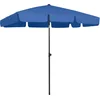 Image de vidaXL - Strandparasol - 200x125 - cm - azuurblauw