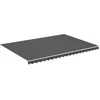 Image de vidaXL - Vervangingsdoek - voor - luifel - 5x3,5 - m - antracietkleurig
