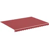 Image de vidaXL - Vervangingsdoek - voor - luifel - 400x300 - cm - polyester - bordeauxrood